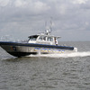 Manufacturer: MetalShark Marine 35’ Patrol Boat // Tube: Solid Foam // Client: Municipals