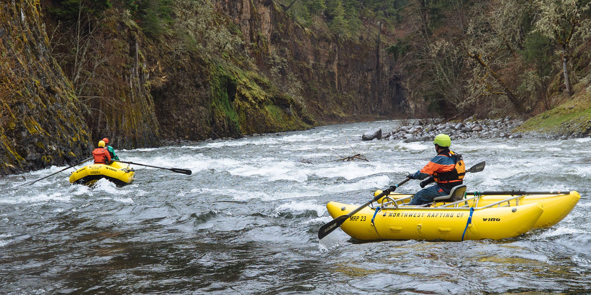 Wing Whitewater raft