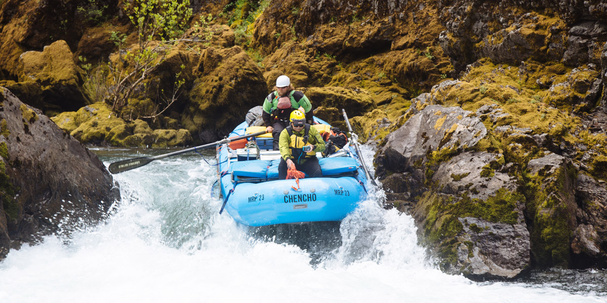 Wing Whitewater raft