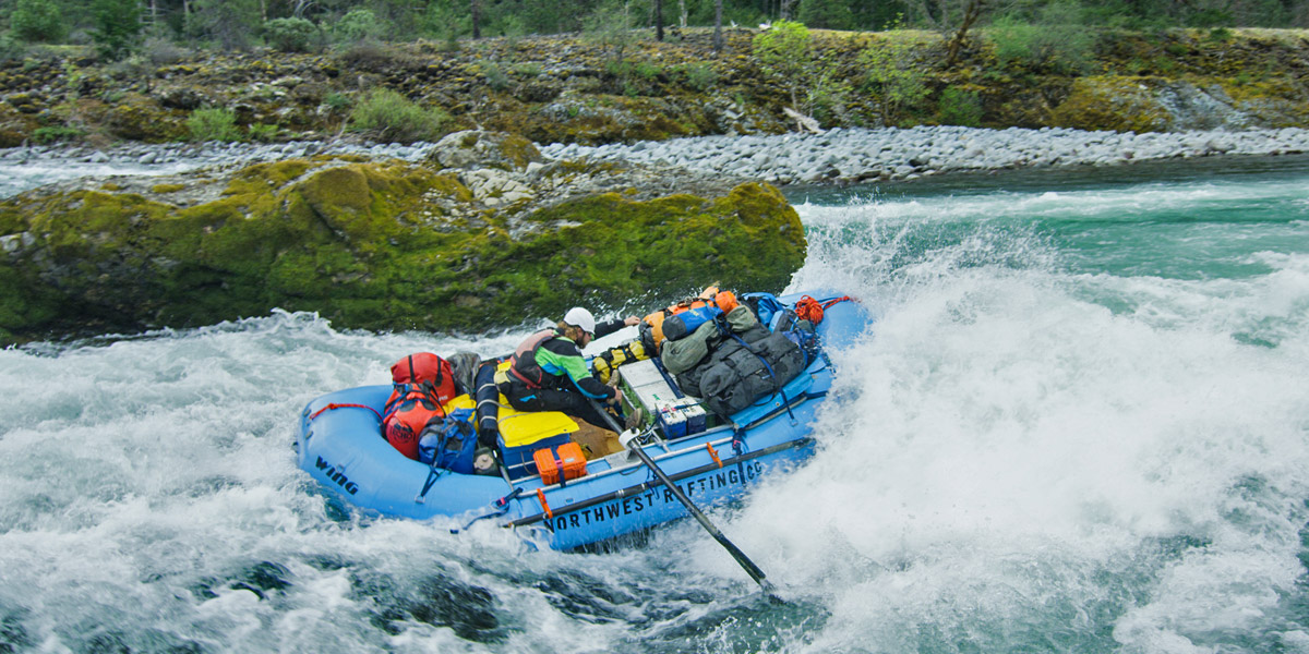 Wing Whitewater raft