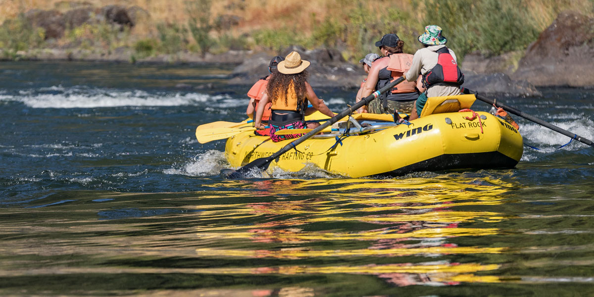 Wing Whitewater raft